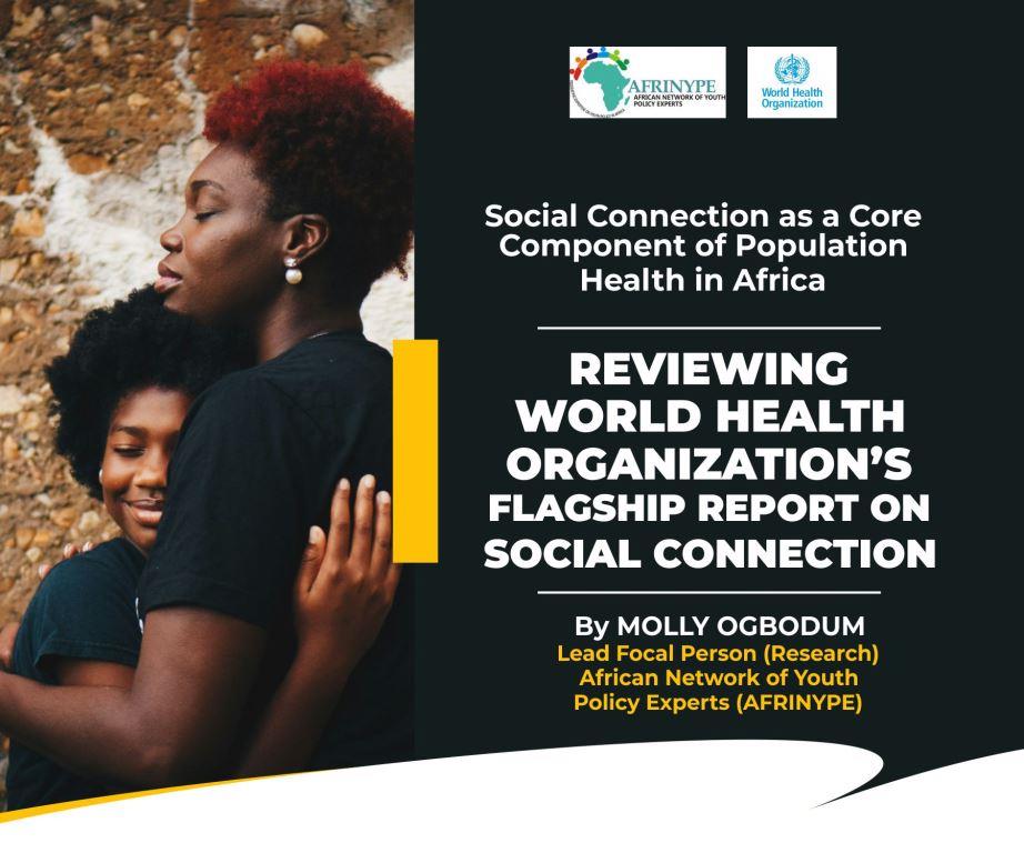 Social Connection as a Core Component of Population Health in Africa, Molly Ogbodum